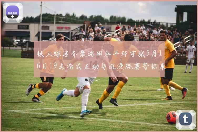铁人球迷齐聚沈阳和平环宇城5月16日19点花式互动与沉浸观赛等你来参与